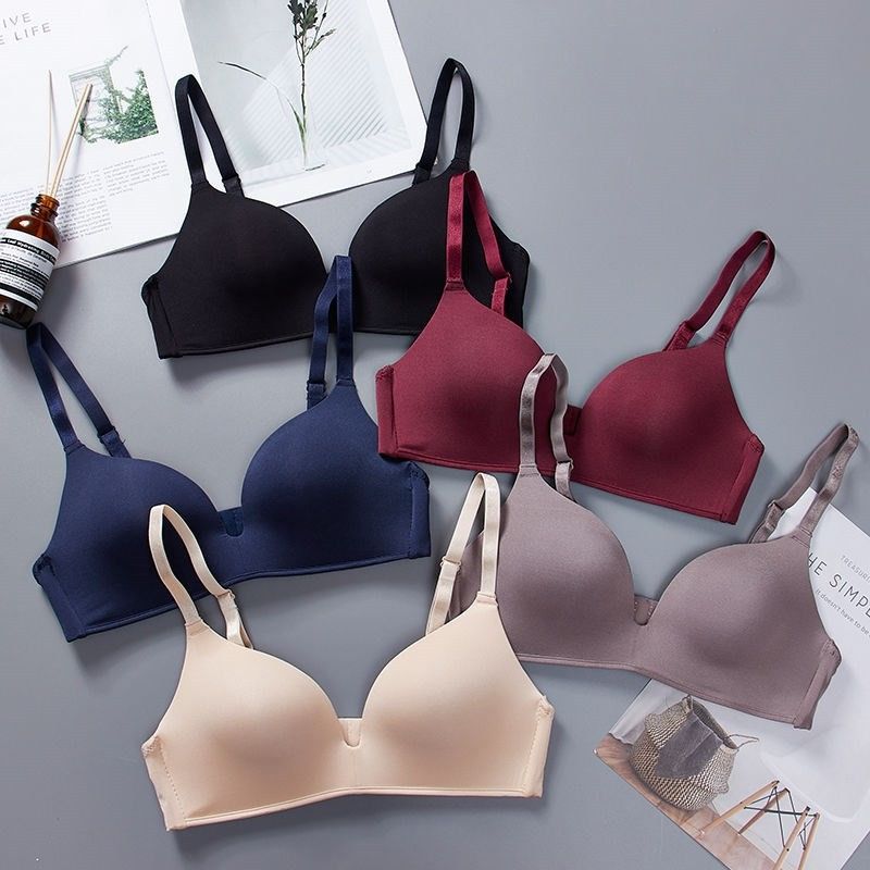 Breathable Sexy Women Bras স্বচ্ছ সলিড অ্যান্টিব্যাকটেরিয়াল ওয়্যারলেস